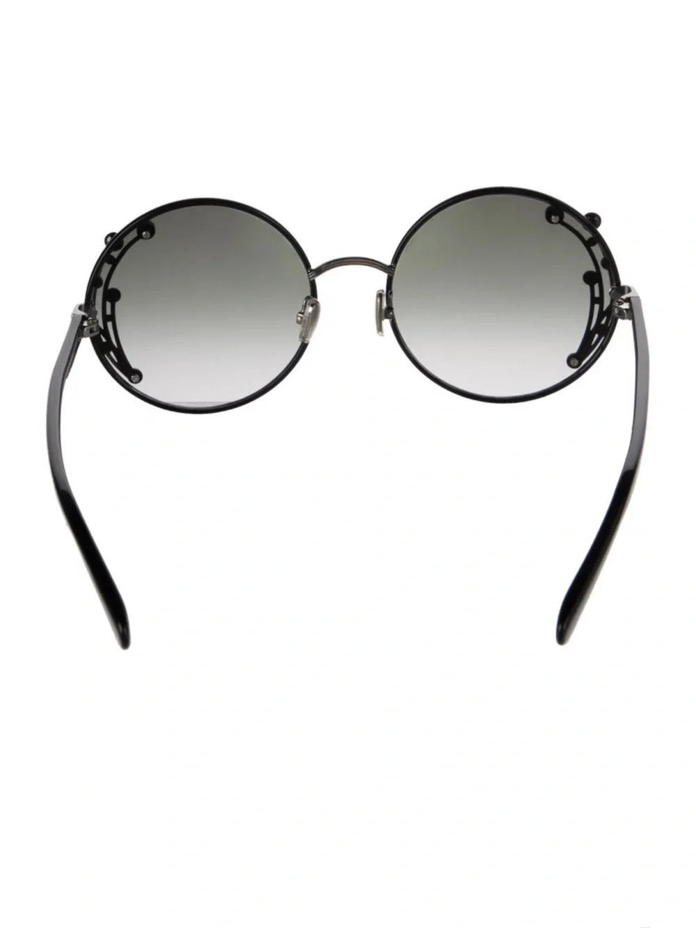 Jimmy Choo Round Gradient Lens Women's Sunglasses